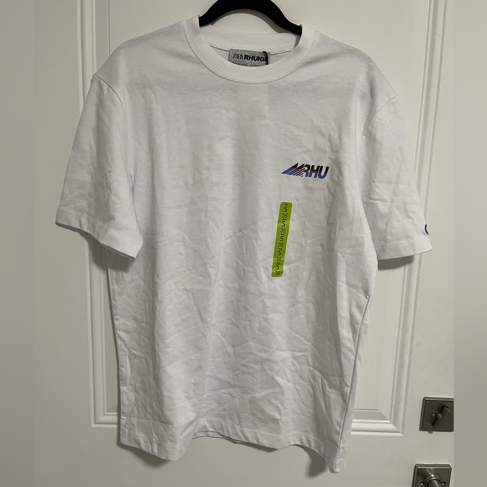 NWT - Zara x Rhude Rhude Logo Oversized Short Sleeve T Shirt - Men S / Women M